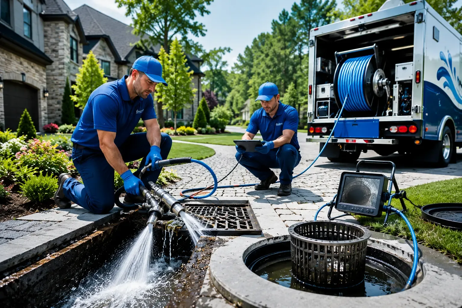 Local outdoor drain cleaning professionals in Thorofare, NJ